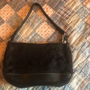 Coach small purse with strap